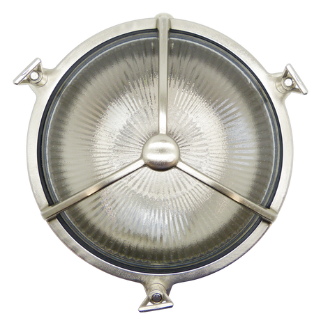 navigator solid brass large trident bulkhead satin nickel - Caradok