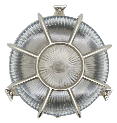 navigator solid brass extra large radial porthole satin nickel - Caradok