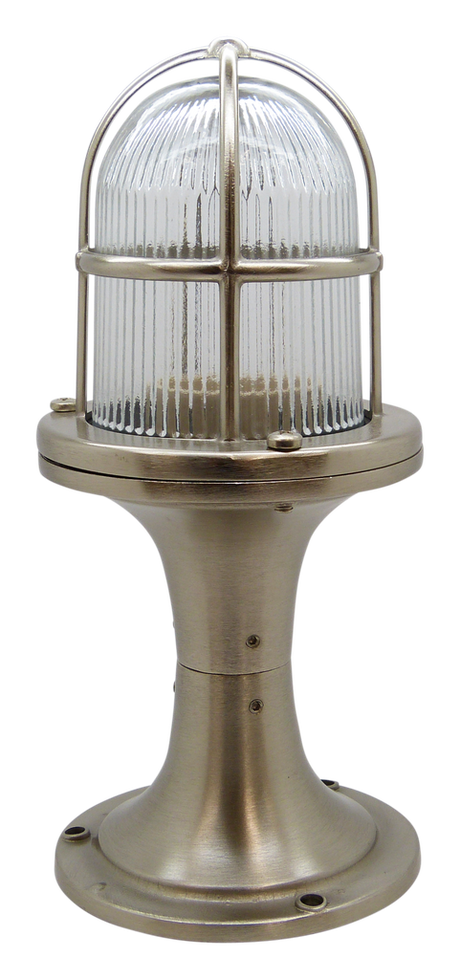 solid brass small post light satin nickel - Caradok