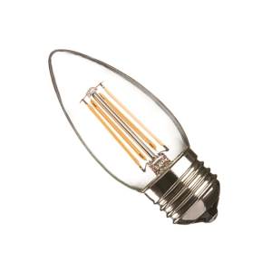 Filament LED Candle 240v 4w E27 440lm 4000k Dimmable - 0635635606466