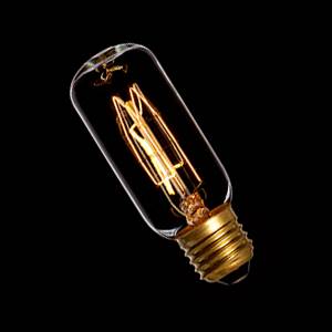 240 volts 20 watt E27 T38X110mm Clear Tubular Lamp Decorative Filament - 3000 Hours Life