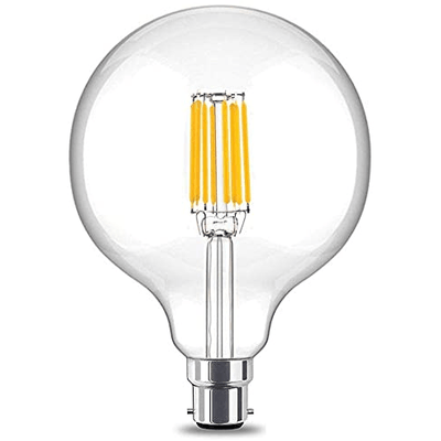 Filament LED G125 240v 8w BC - Caradok