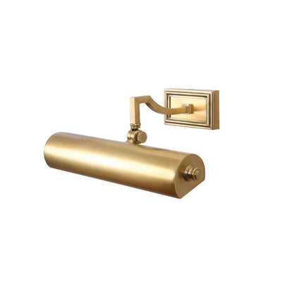 Traditional Style Brass Picture Light in Black Brass or Brushed Brass - Caradok