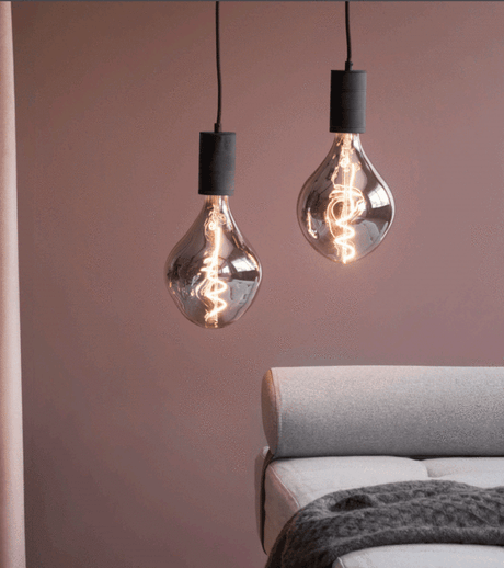 LED XXL 6w Organic Lamp ES Titanium - Dimmable