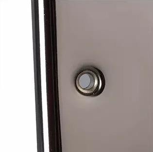 Caradok 1 Gang Blank Plate - Black Nickel - Caradok