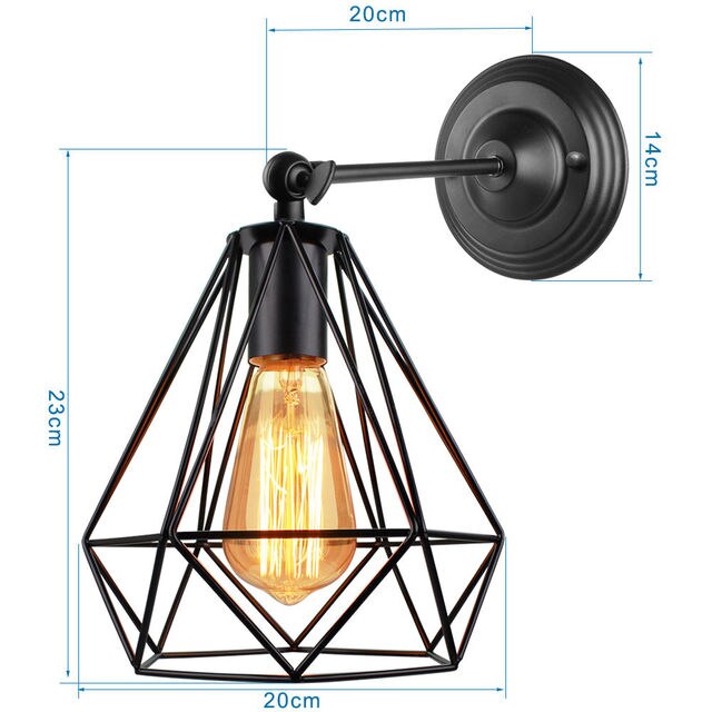 Vintage Style Single Arm Wall Light O
