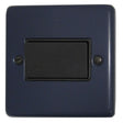 CRB69B Standard Plate Blue 1 Gang Triple Pole 10A Fan Isolator Switch