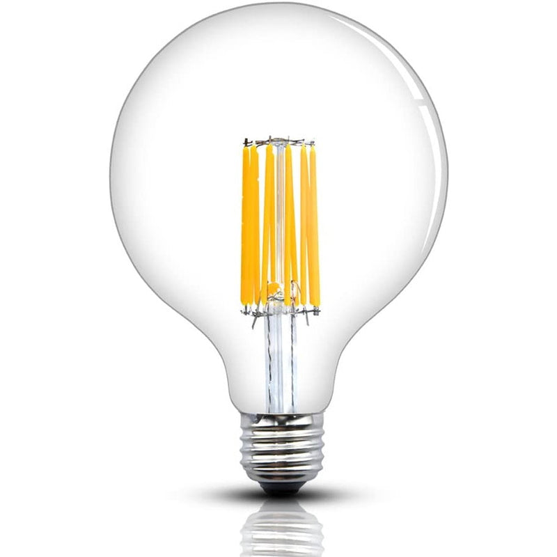 Filament LED G125 Globe 240v 8w E27 850lm 2800k Dimmable - 0635635589165