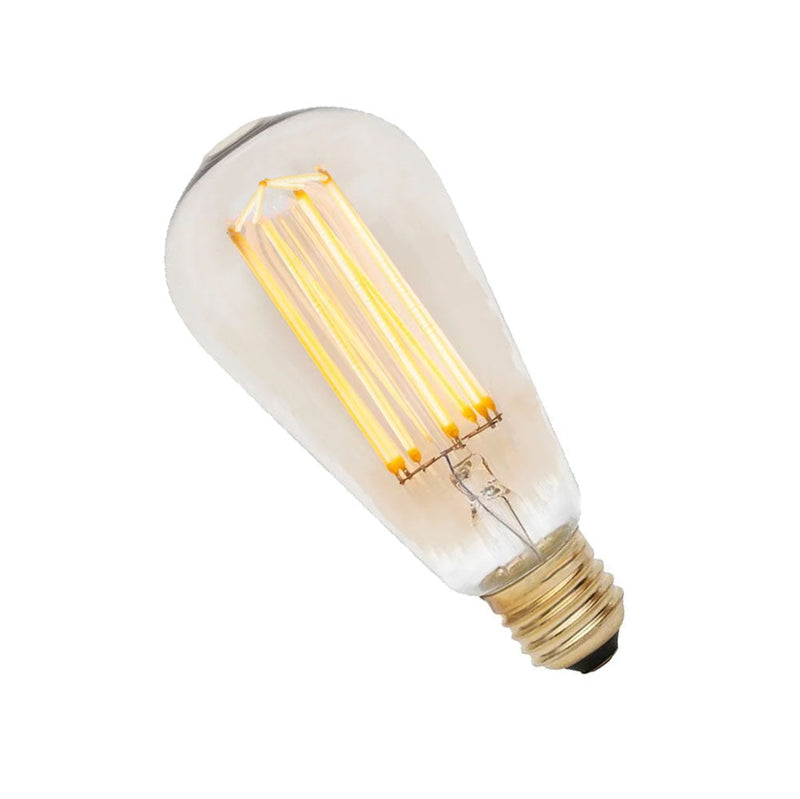 Filament Squirrel Cage 240v 60w E27. Looks like an early 1900&